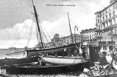 The-Albertine-or-Skylark-taking-on-passengers.-1904.